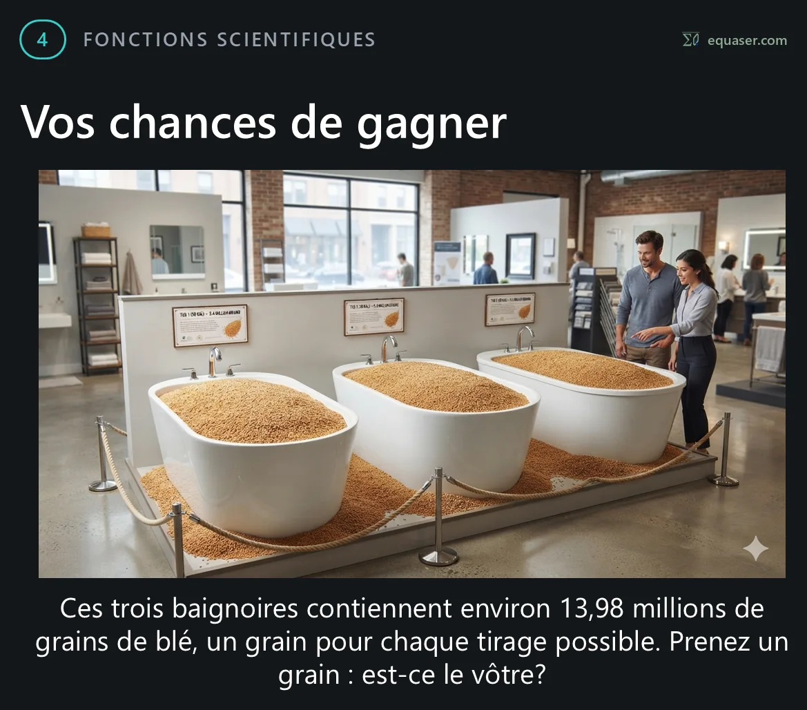 Vos chances de gagner