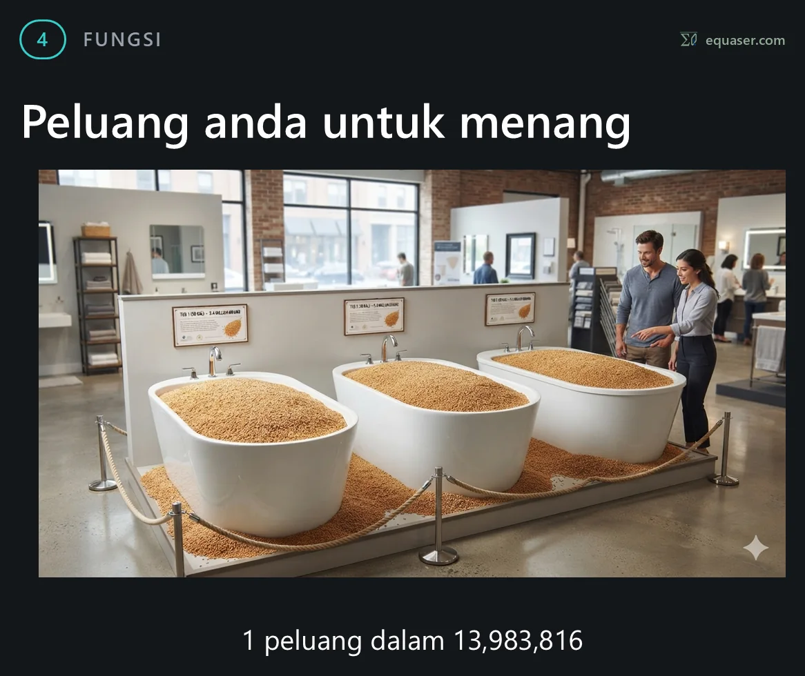 Peluang anda untuk menang