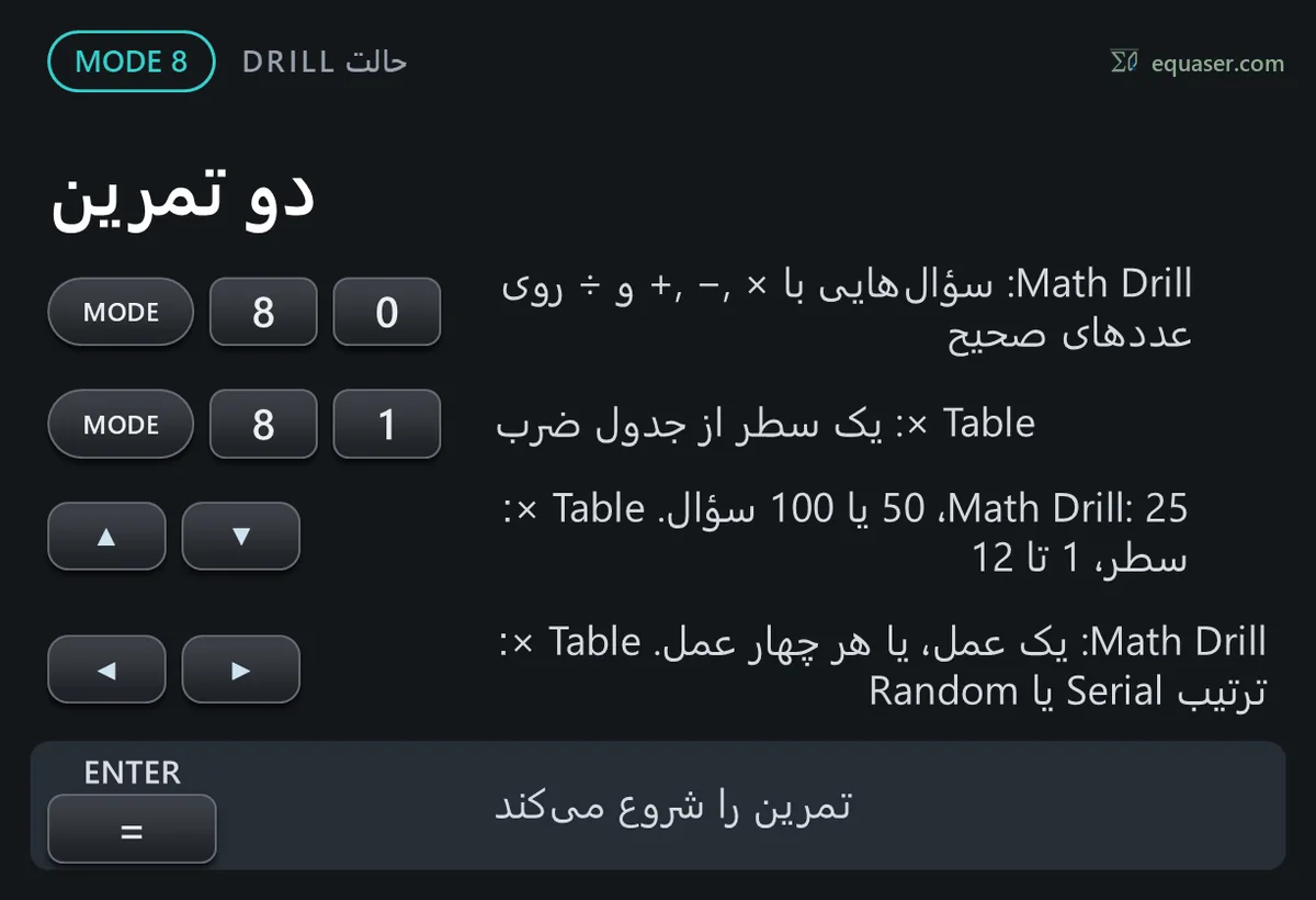 دو تمرین