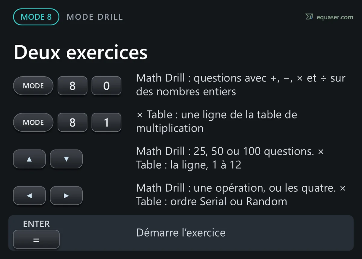 Deux exercices